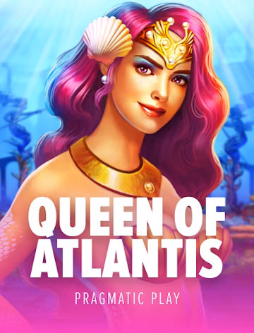 Reine sirène sur fond d'océan, machine à sous Queen of Atlantis par Pragmatic Play